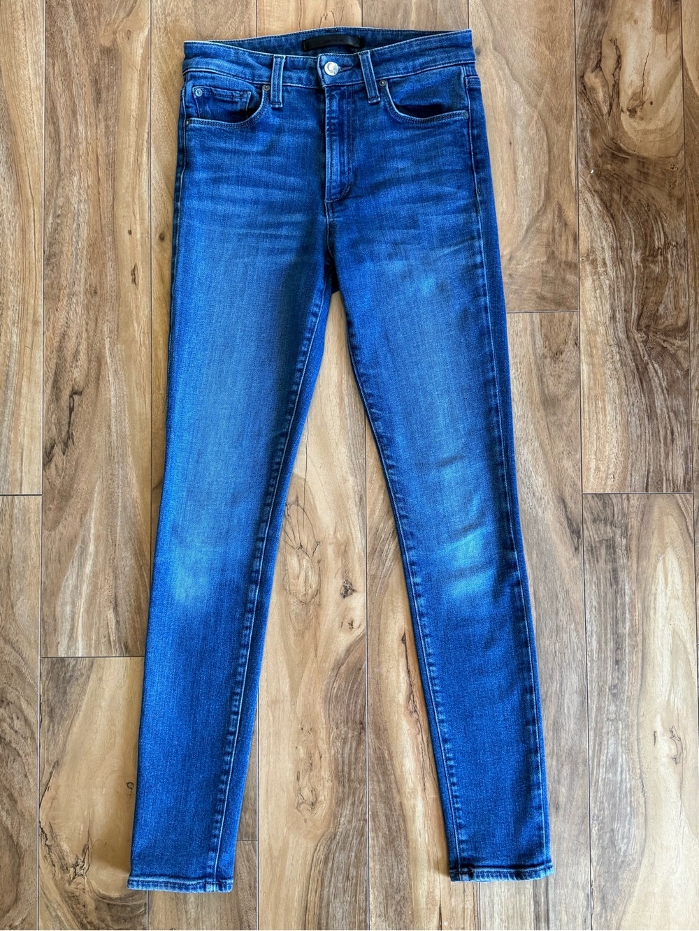 Joe's Jeans $198 Charlie Dark Blue High-Rise Skinny Jeans - Picture 16 of 16